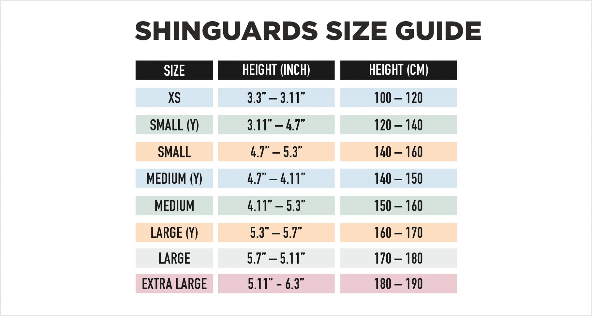 How To Measure Shinguards A Guide Intersport Elverys' Blog