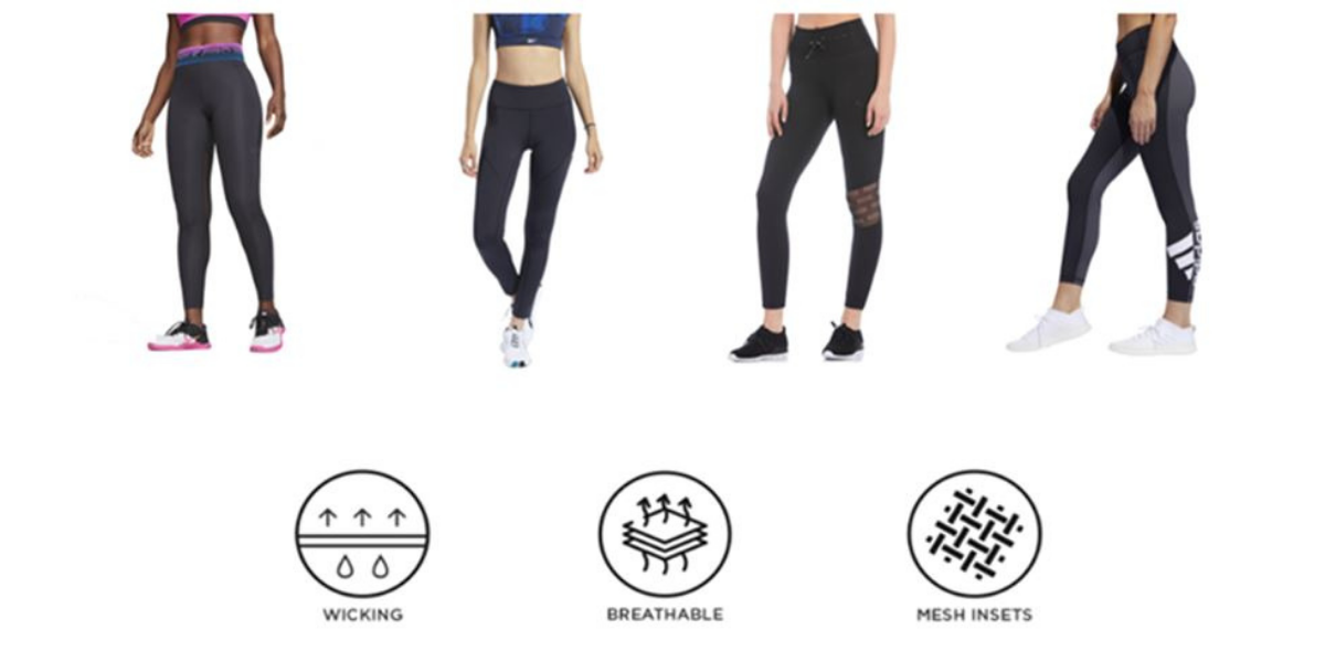 Features of gym leggings
