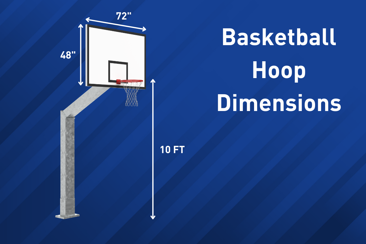 how high is a basketball hoop