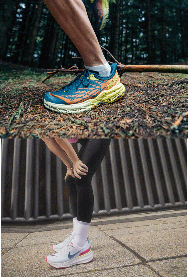 the difference between road running shoes and trail running shoes explained